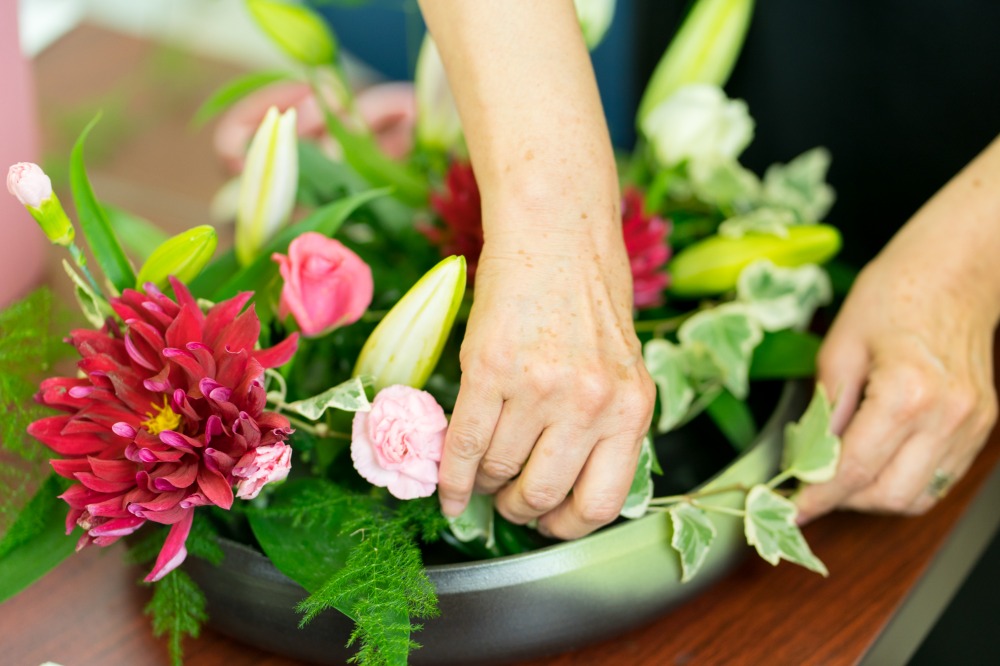 フラワーアレンジメント教室